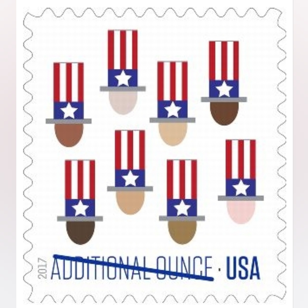 100‎ USPS Uncle Sams Hat Additional Ounce Stamp